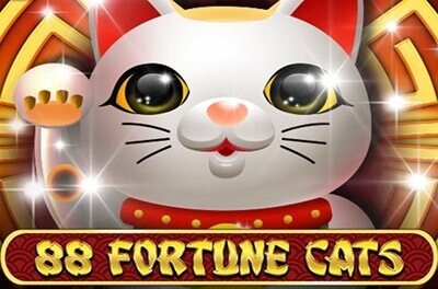 88 fortune cats slot logo