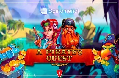 a pirates quest slot logo