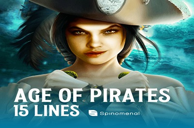 age of pirates 15 lines slot logo