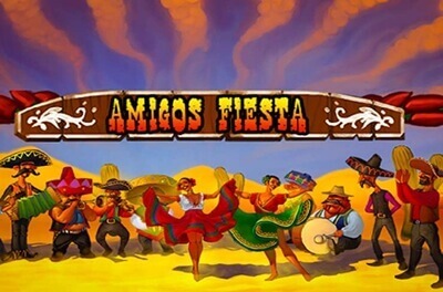 amigos fiesta slot logo