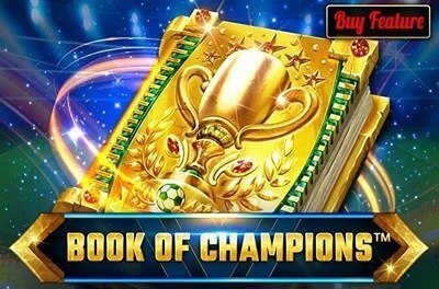 book of champions slot logo