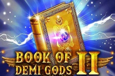 book of demi gods 2 slot logo