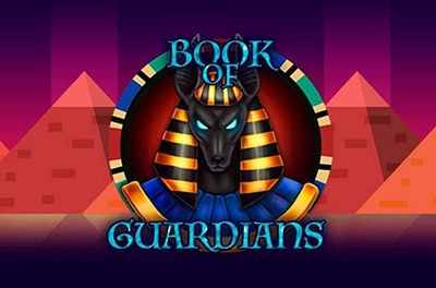 book of guardians slot logo