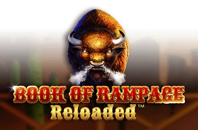 book of rampage reloaded slot logo