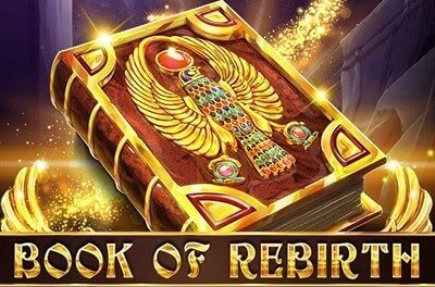 book of rebirth slot logo