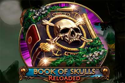 book of skulls reloaded slot logo