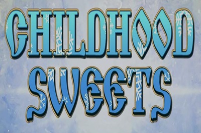 childhood sweets slot logo