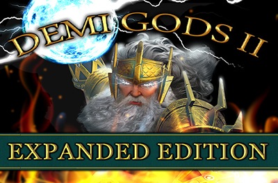 demi gods 2 expanded edition slot logo