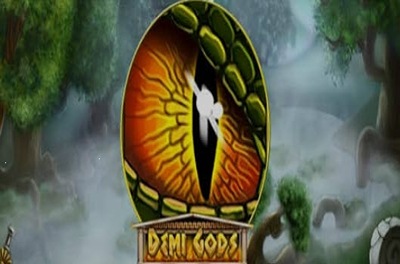 demi gods slot logo