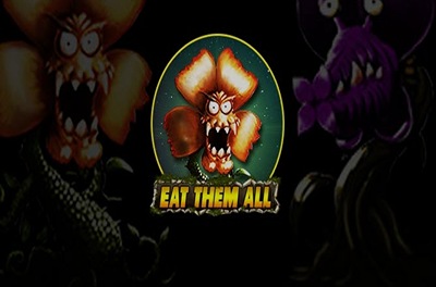 eat them all slot logo