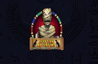 egyptian adventure slot logo