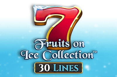 fruits on ice collection 30 lines slot logo