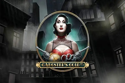 gangsters gold slot logo