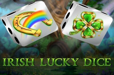 irish lucky dice slot logo