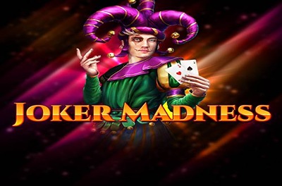 joker madness slot logo