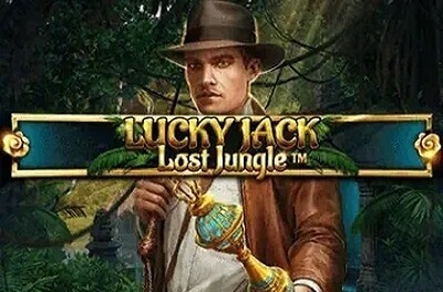 lucky jack lost jungle slot logo