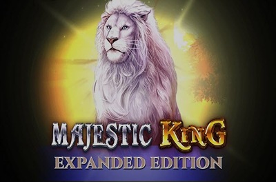 majestic king expanded edition slot logo