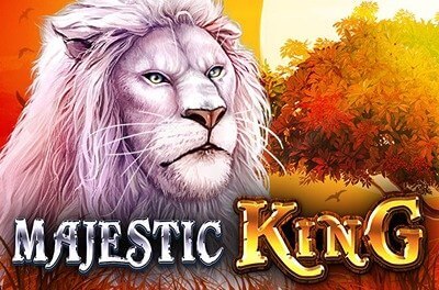 majestic king slot logo