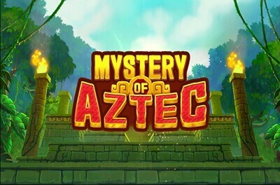 mystery of aztecs slot logo