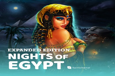 nights of egypt expanded edition slot logo