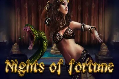 nights of fortune slot logo