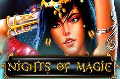 nights of magic slot logo