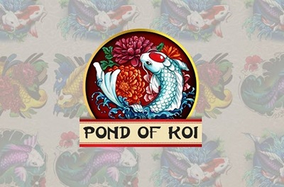 pond of koi slot logo