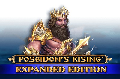 poseidons rising expanded edition slot logo