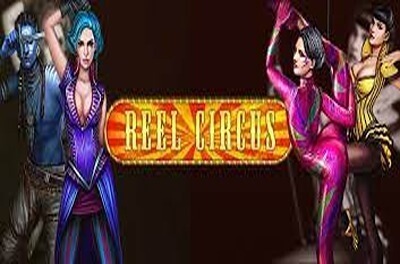 reel circus slot logo