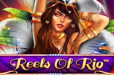 reels of rio slot logo