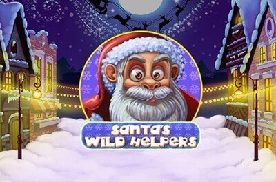 santa s wild helpers slot logo