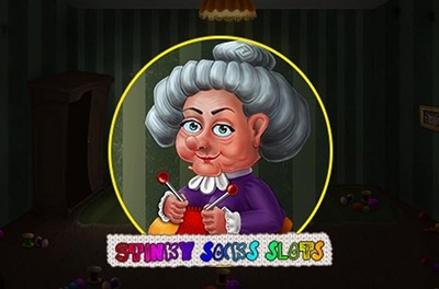 stinky socks slot logo