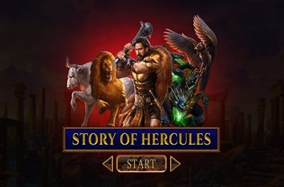 story of hercules slot logo