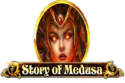 story of medusa slot logo