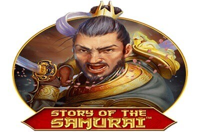 story of the samurai slot logo