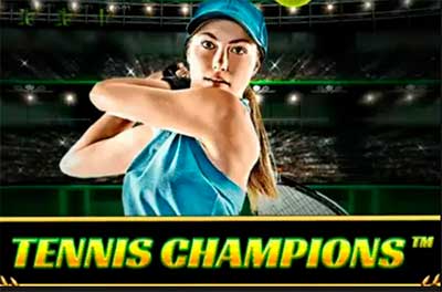 tennis champions slot logo