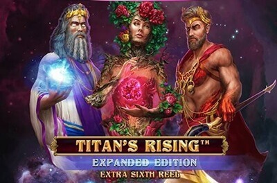 titans rising expanded edition slot logo