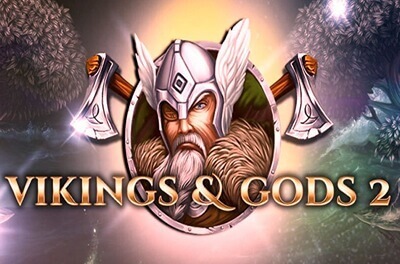 vikings gods 2 slot logo