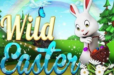 wild easter slot logo