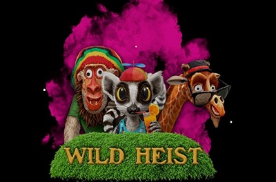 wild heist slot logo