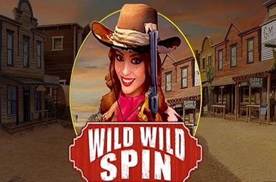 wild wild spin slot logo