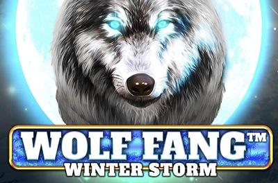 wolf fang winter storm slot logo