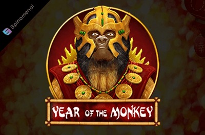 year of monkey slot logo