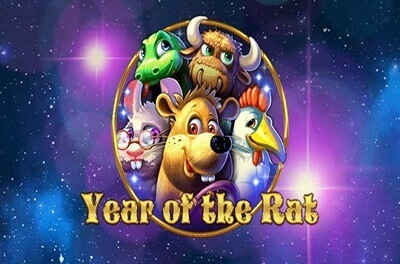 year of the rat slot logo