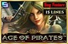 age of pirates 15 lines slot logo