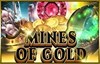 mines of gold slot logo
