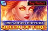 queen of fire expanded edition slot logo