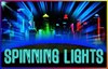 spinning lights слот лого