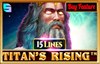 titans rising 15 lines slot logo