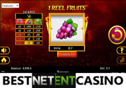 1 Reel Fruits slot